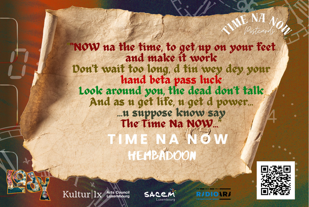 TIME Na NOW Postcards